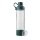 BlenderBottle Trinkflasche Mantra Glas (ClearSip-Trinköffnung aus Glas und mit Schraubverschluss) 600ml dunkelgrün