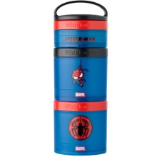 BlenderBottle Aufbewahrungsbehälter Whiskware Snack Container Spider Man 3er