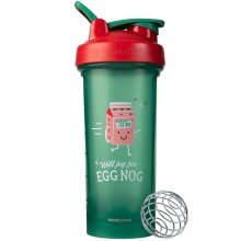 BlenderBottle Trinkflasche Just For Fun 820ml Egg Nog grün