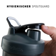 BlenderBottle Trinkflasche Pro45 (extra große Öffnung) 1300ml grau/lime