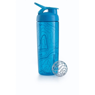 BlenderBottle Trinkflasche SportMixer Signature Sleek 820ml blau