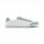 Blusun Barfussschuhe Sneaker BLSN-500W (Glattleder/Veloursleder, flexible Sohle) weiss/grün Damen