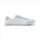 Blusun Barfussschuhe Sneaker BLSN-500W (Glattleder/Veloursleder, flexible Sohle) weiss/blau Damen