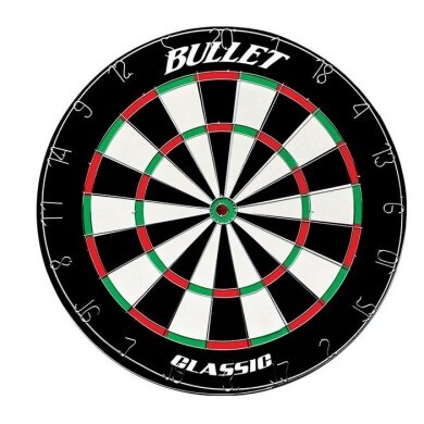 Bullet Dartscheibe Classic schwarz - 1 Stück