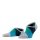 Burlington Tagessocke Sneaker Clyde (Argyle-Muster) grau/blau/türkis Herren - 1 Paar