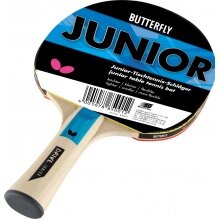 Butterfly Kinder-Tischtennisschläger Junior (Addoy Belag 1,5mm) - 1 Schläger