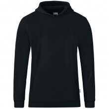 JAKO Freizeit Kapuzenpullover Hoodie Organic (Bio-Baumwolle) schwarz Jungen