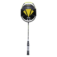 Carlton Badmintonschläger Powerblade Superlite 2.0 (Bestseller/kopflastig/steif/Freizeitspieler) gelb - besaitet -