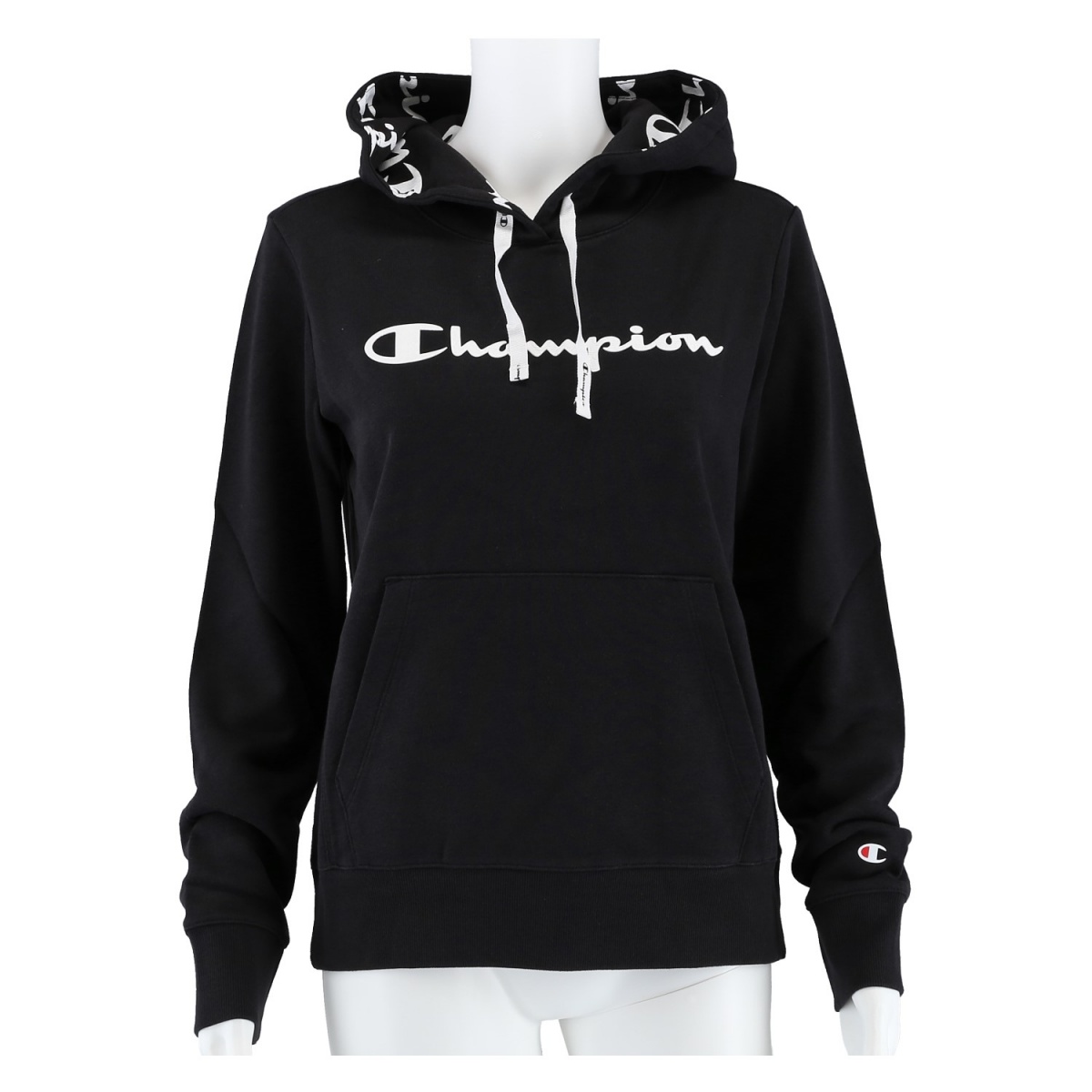 champion hoodie damen schwarz weiß