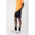 Champion Freizeithose Bermuda (Baumwolle) kurz Jacquardpaspel schwarz Herren