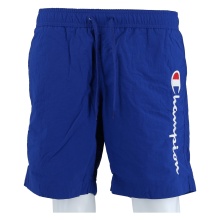 Champion Freizeithose (mit Innennetz) Short mit Logo-Schriftzug royalblau Herren