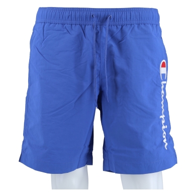 Champion Freizeithose (mit Innennetz) Short mit Logo-Schriftzug violett Herren