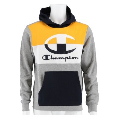 Champion Hoodie Multicolour grau/gelb/navy Jungen