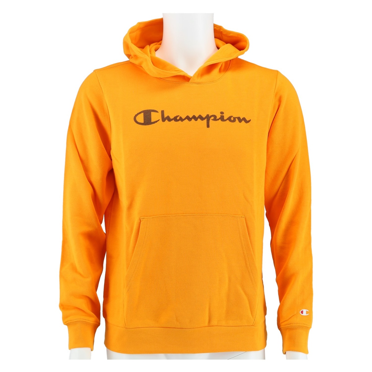 champion hoodie orange herren
