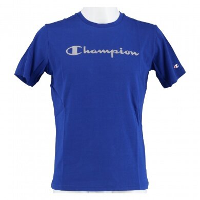 Champion Tshirt (Baumwolle) Big Logo Print royalblau Jungen