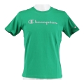 Champion Tshirt (Baumwolle) Big Logo Print grün Jungen