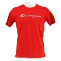 Champion Tshirt (Baumwolle) Big Logo Print rot Jungen