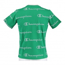 Champion Freizeit-Tshirt (Baumwolle) Graphic Print grün Kinder