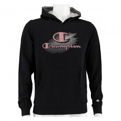 Champion Kapuzenpullover (Hoodie) Graphic Shop Logo schwarz Kinder