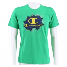 Champion Freizeit Tshirt (Baumwolle) Champion Super Graphic Print grün Kinder