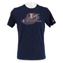 Champion Tshirt (Baumwolle) Graphic Shop Print navy Jungen/Boys
