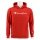 Champion Kapuzenpullover Hoodie Big Logo Print (gefüttert) rot/weiss Kinder