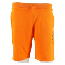 Champion Freizeithose Bermuda (Baumwolle) Schriftzug-Print kurz orange Jungen