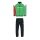Champion Trainingsanzug Logo (Jacke&Hose aus Baumwolle) 2022 grün/schwarz Jungen