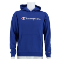 Champion Kapuzenpullover (Baumwoll-Hoodie) Big Logo royalblau Kinder