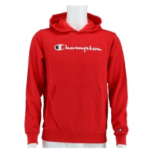 Champion Kapuzenpullover (Baumwoll-Hoodie) Big Logo 2024 rot Jungen/Boys