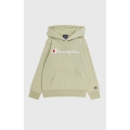 Champion Kapuzenpullover (Baumwoll-Hoodie) Big Logo beige Kinder