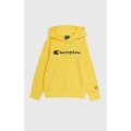 Champion Kapuzenpullover (Baumwoll-Hoodie) Big Logo gelb Kinder