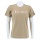 Champion Freizeit-Tshirt (Baumwolle) Crew mit Logo-Schriftzug beige Kinder