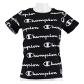 Champion Freizeit-Tshirt (Baumwolle) Graphic Print schwarz Mädchen