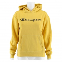 Champion Kapuzenpullover Hoodie Big Logo (gefüttert) gelb Mädchen