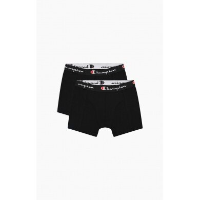 Champion Boxershort (Baumwolle) Unterwäsche schwarz Herren - 2er Pack