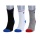 Champion Tennissocken (Baumwolle) Crew schwarz/weiss/grau Herren - 3 Paar