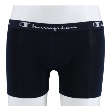 Champion Boxershort (Baumwolle) Unterwäsche Allover Logo-Print navyblau/grau Kinder - 2er Pack