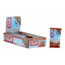 Clif Bar Energieriegel Crunchy Peanut Butter - Haferflockenriegel - Knusprige Erdnussbutter 12x68g Box