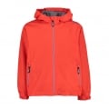 CMP Regenjacke aus Ripstop mit Kapuze (wasserdicht) rot Kinder