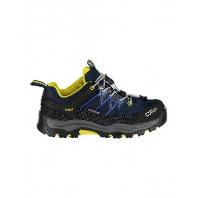 CMP Wanderschuhe Rigel Low WP (Trekking, wasserdicht) navy/gelb Kinder