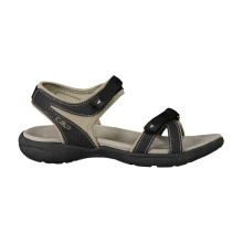 CMP Adib Hiking-Sandale (leichte Sohle) schwarz/sandbraun Damen