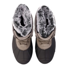 CMP Winterstiefel Borhea WP Snow (Wildleder, mit Innenfutter, wasserdicht) desertbraun/dunkelgrau Damen