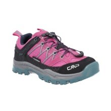 CMP Wanderschuhe Rigel Low WP (Trekking, wasserdicht) pink/schwarz Mädchen
