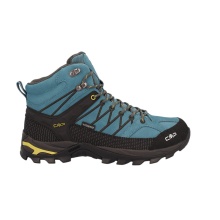 CMP Wanderschuhe Rigel Mid Trekking WP (Trekking, wasserdicht) blau/schwarz/gold Herren