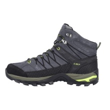 CMP Wanderschuhe Rigel Mid Trekking WP (Trekking, wasserdicht) grau/fluogelb Herren