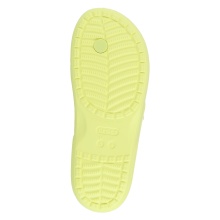 Crocs Zehensandale Classic Flip (leichtes, schwimmfähiges Croslite-Schaummaterial) gelb Damen