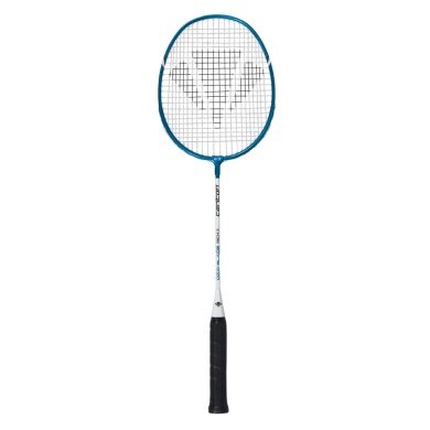 Carlton Kinder-Badmintonschläger Maxi-Blade Iso 4.3 (66,5cm, 8-12 Jahre) türkis/weiss - besaitet -