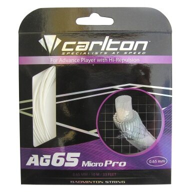 Besaitung mit Carlton AG 65 Micro Pro