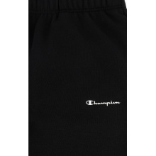 Champion Sweathose (Jogginghose, lässige Passform) mit kleinem Logo-Schriftzug schwarz Herren